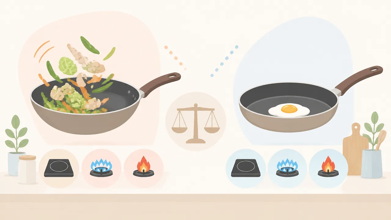 エバークックの炒め鍋とフライパンの違いは？選び方をやさしく解説
