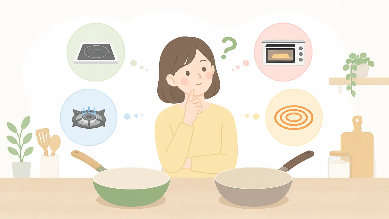 グリーンパンとエバークックを比較！違いと選び方をやさしく解説
