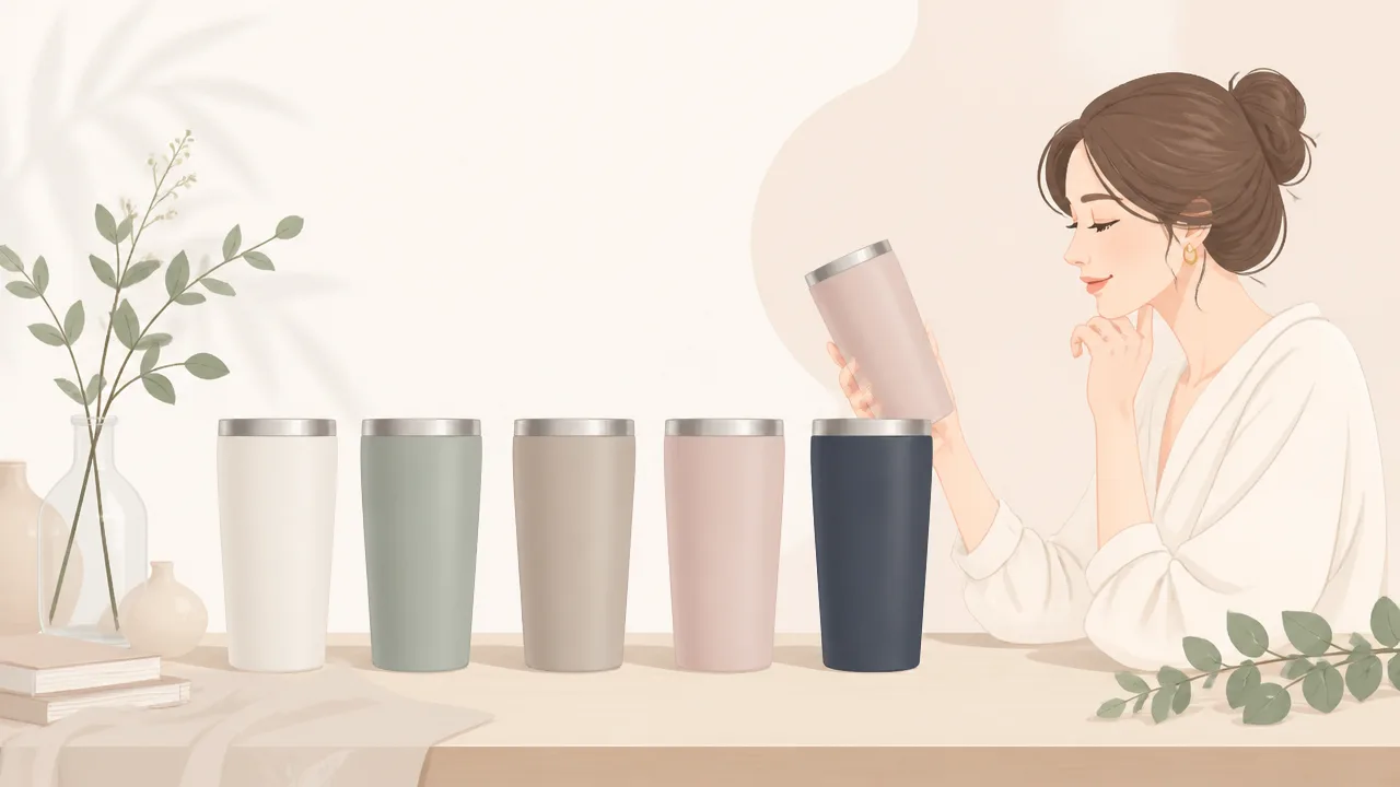 ストークタンブラーの人気色は?大人女性に似合うカラーと選び方