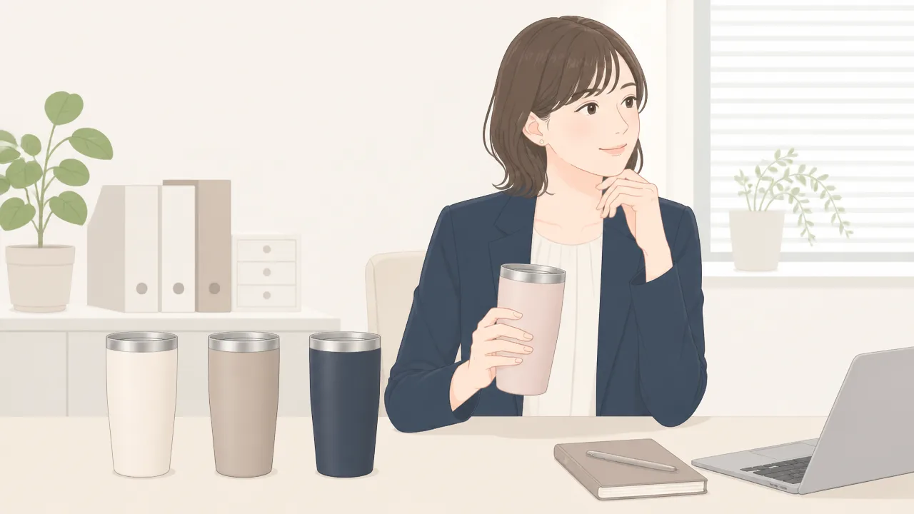 ストークタンブラーの人気色は?大人女性に似合うカラーと選び方